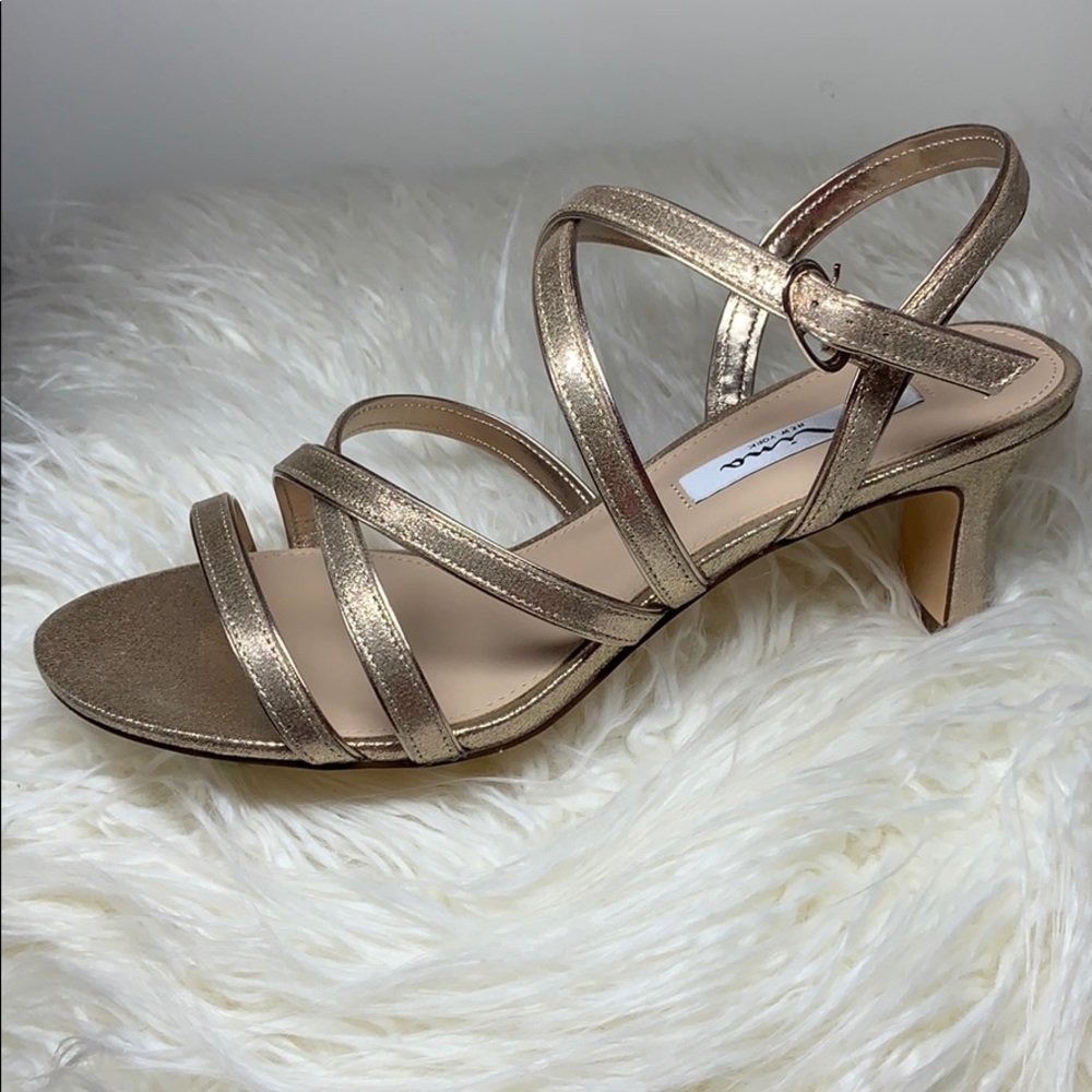 Taupe Strappy Heels